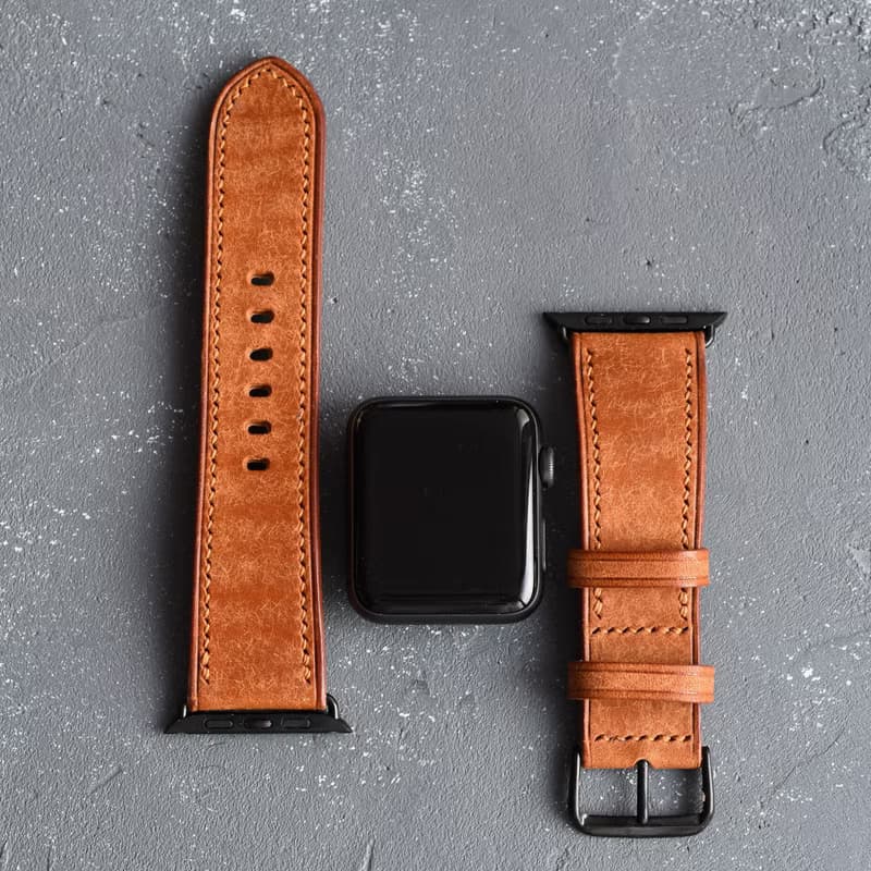 皮革 Apple Watch 錶帶 真皮 手工 禮物 38/40/41/42/44/45mm