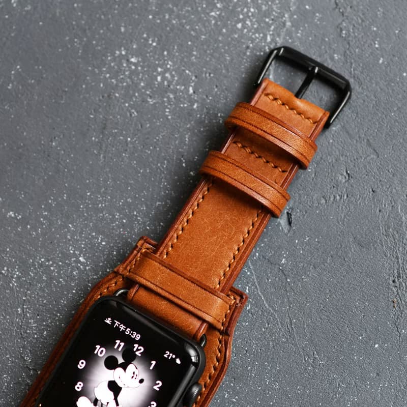 皮革 Apple Watch 錶帶 真皮 手工 禮物 38/40/41/42/44/45mm