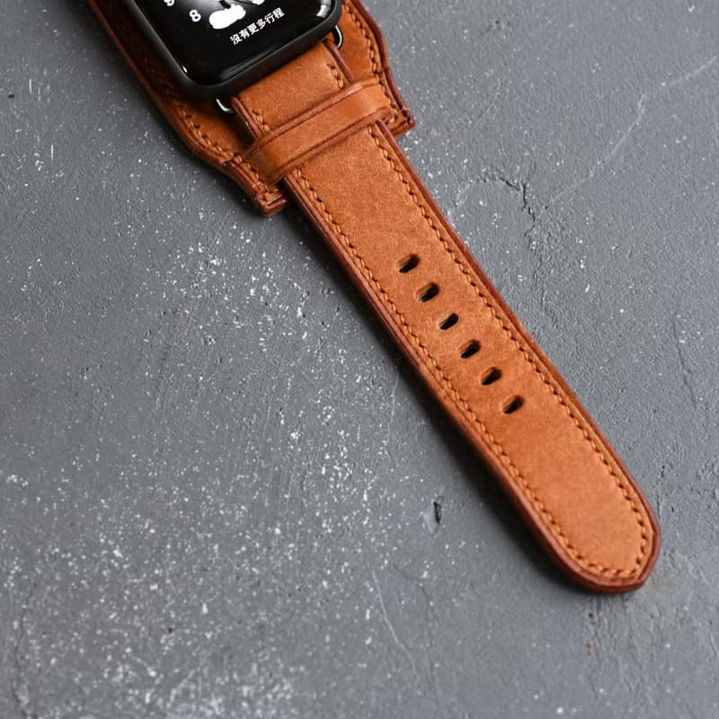 皮革 Apple Watch 錶帶 真皮 手工 禮物 38/40/41/42/44/45mm