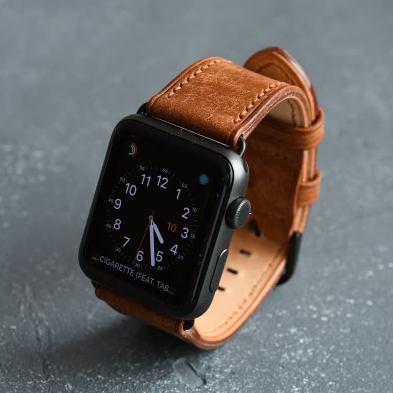 皮革 Apple Watch 錶帶 真皮 手工 禮物 38/40/41/42/44/45mm