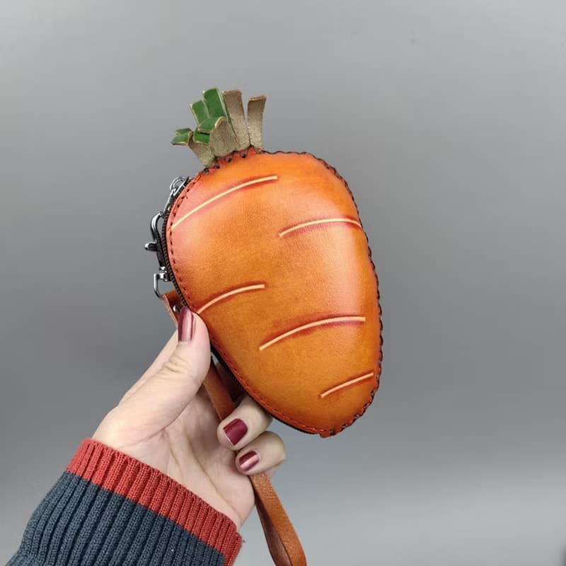 牛皮可愛小錢包 零錢包 鑰匙包 隨身包