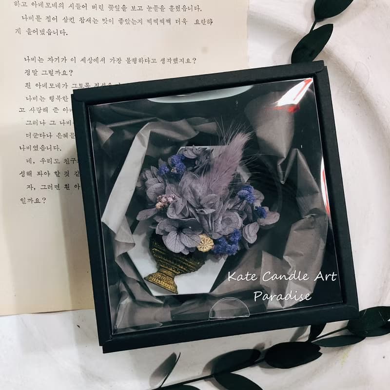 巴黎戀人 經典永生花擴香石 紓壓助眠療癒 瑜珈冥想寵物友善除臭