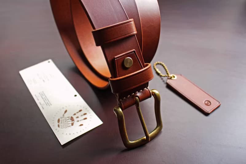 【VULCAN Belt  38mm 復古寬版皮帶】義大利Walpier植鞣皮 六色