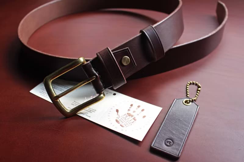 【VULCAN Belt  38mm 復古寬版皮帶】義大利Walpier植鞣皮 六色