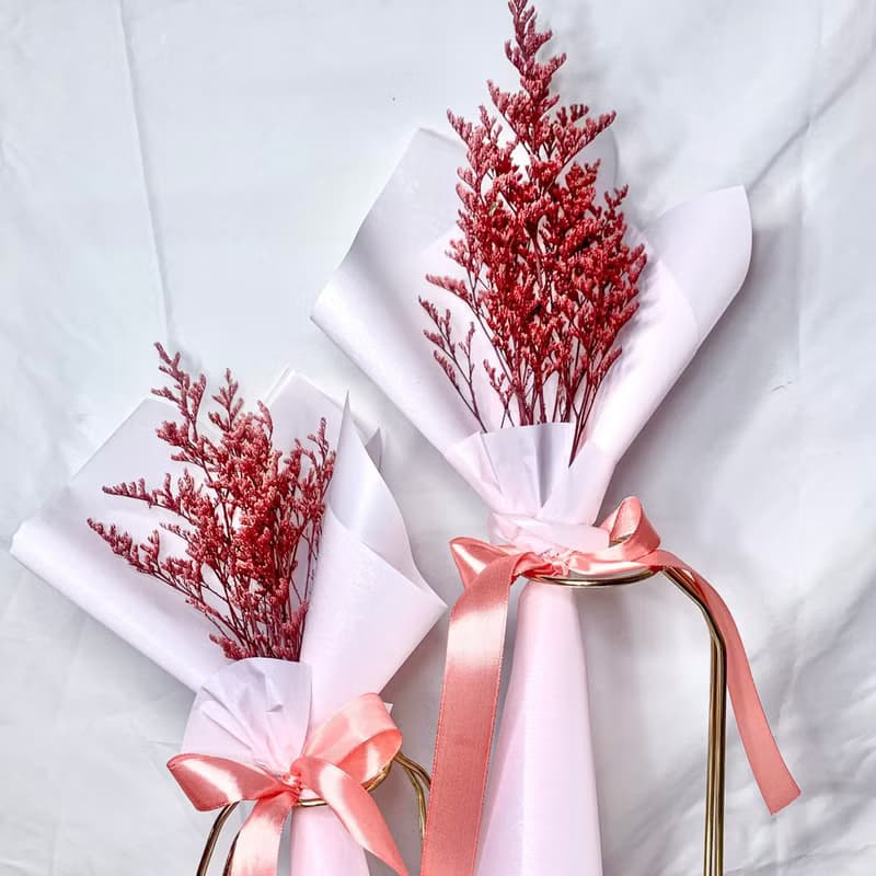 卡斯比亞小花束珊瑚橘粉