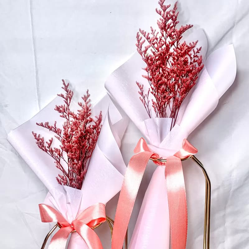 卡斯比亞小花束珊瑚橘粉