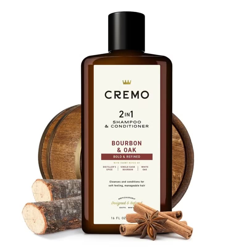 Cremo - 波本威士忌橡木桶 沙龍香水護髮洗髮精 / 保濕香氛洗髮乳