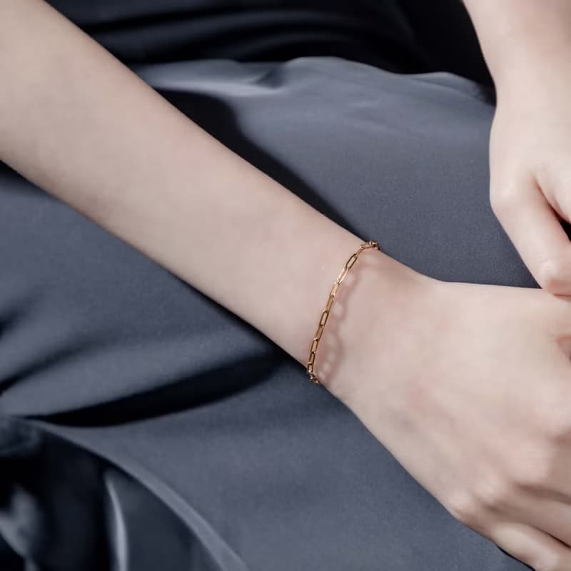 Basics。小長方手鍊