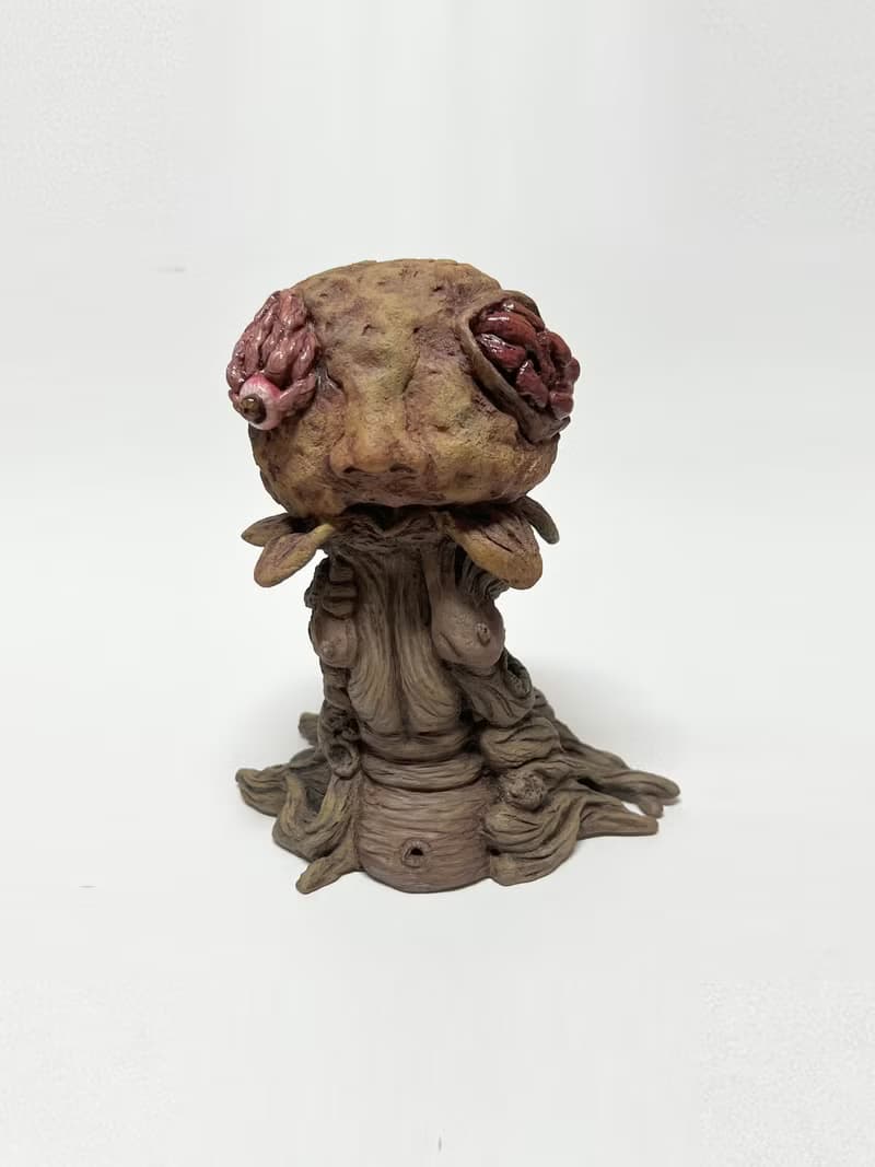 樹系列-索西爾/擺飾/雕塑公仔/原創手作手繪