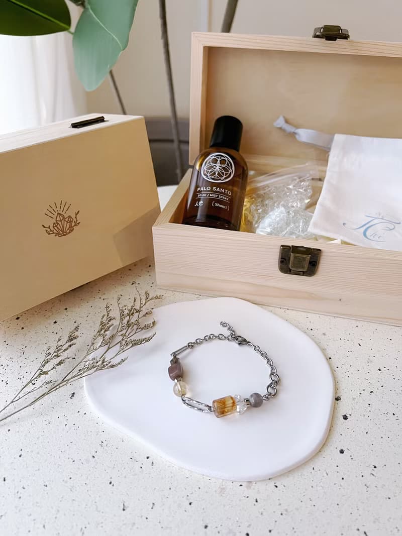 共明禮盒X水晶手鍊組合X財富自由