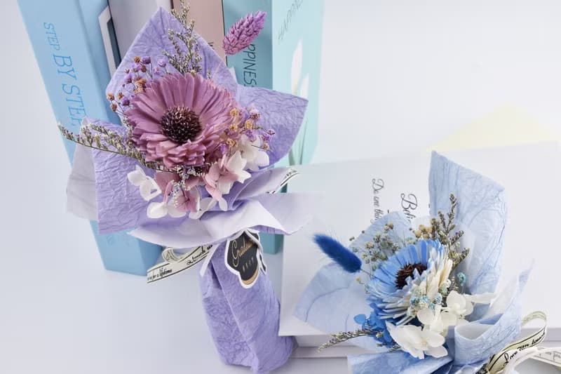 畢業花束 擴香向日葵單支畢業花束