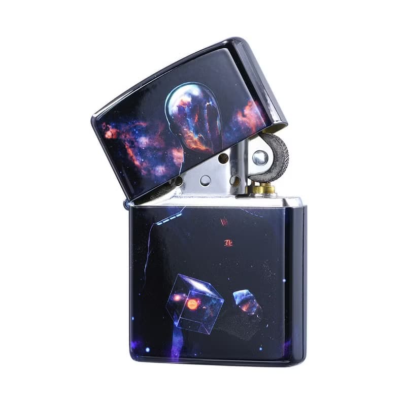 【ZIPPO官方旗艦店】宇宙造物主防風打火機 Z1-154