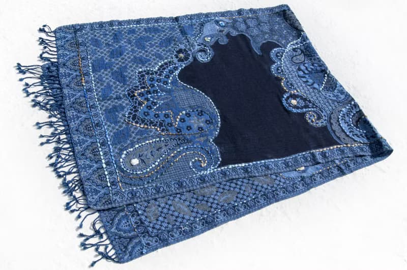 羊絨毯 刺繡毛毯 羊毛蓋毯 保暖披肩 針織 刺繡羊毛披肩/針織圍巾/刺繡圍巾/羊絨披巾/喀什米爾Cashmere-花