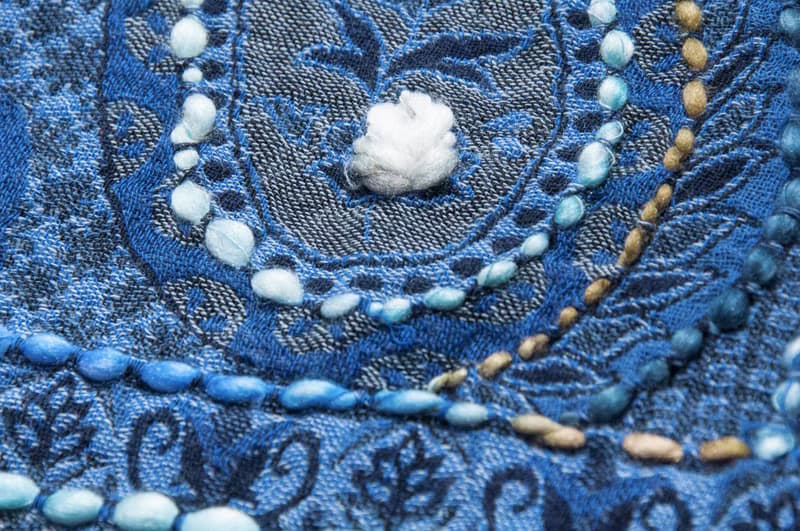 羊絨毯 刺繡毛毯 羊毛蓋毯 保暖披肩 針織 刺繡羊毛披肩/針織圍巾/刺繡圍巾/羊絨披巾/喀什米爾Cashmere-花