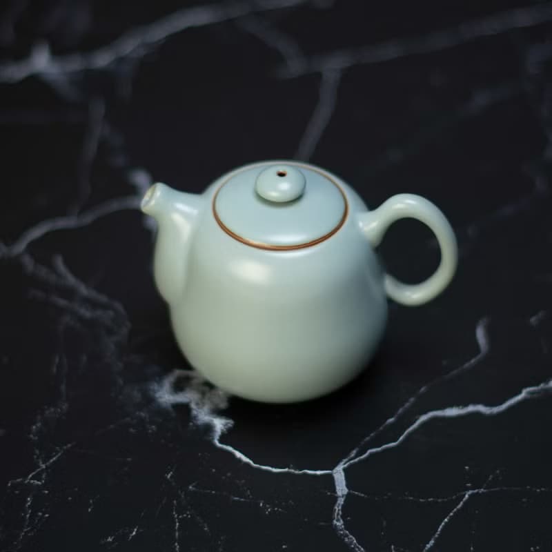 陶作坊│懷汝滿足壺(不含杯)_粉青