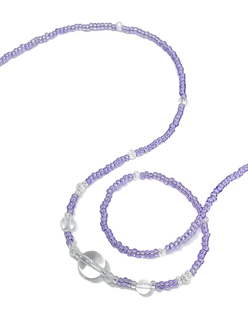 Fruit & Vegetable Collection - 022 Grape Crystal Necklace