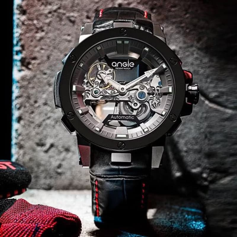 鵲橋鏤空 皮帶款 灰面 霧砂黑