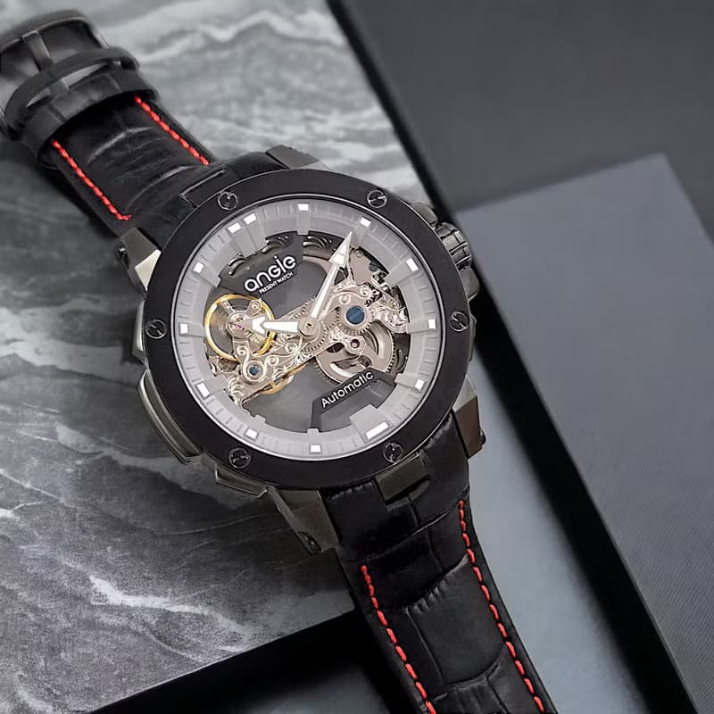 鵲橋鏤空 皮帶款 灰面 霧砂黑