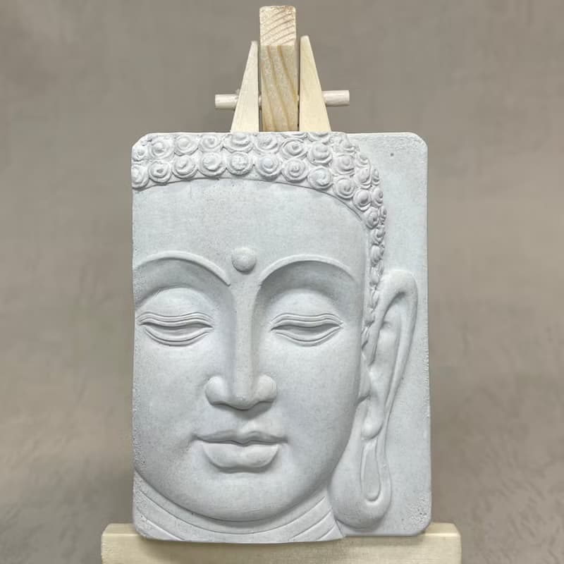 清水模軟裝設計 佛像擺飾(一)香氛擺件 水泥軟裝 附木架