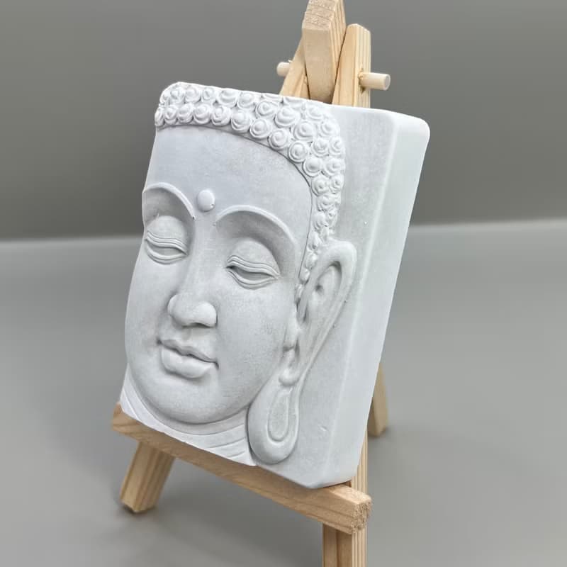 清水模軟裝設計 佛像擺飾(一)香氛擺件 水泥軟裝 附木架