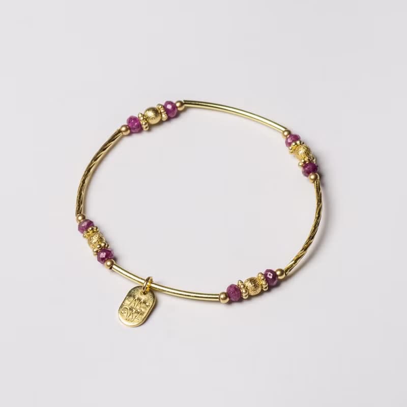 加州假期 // C1477紅寶石手鍊