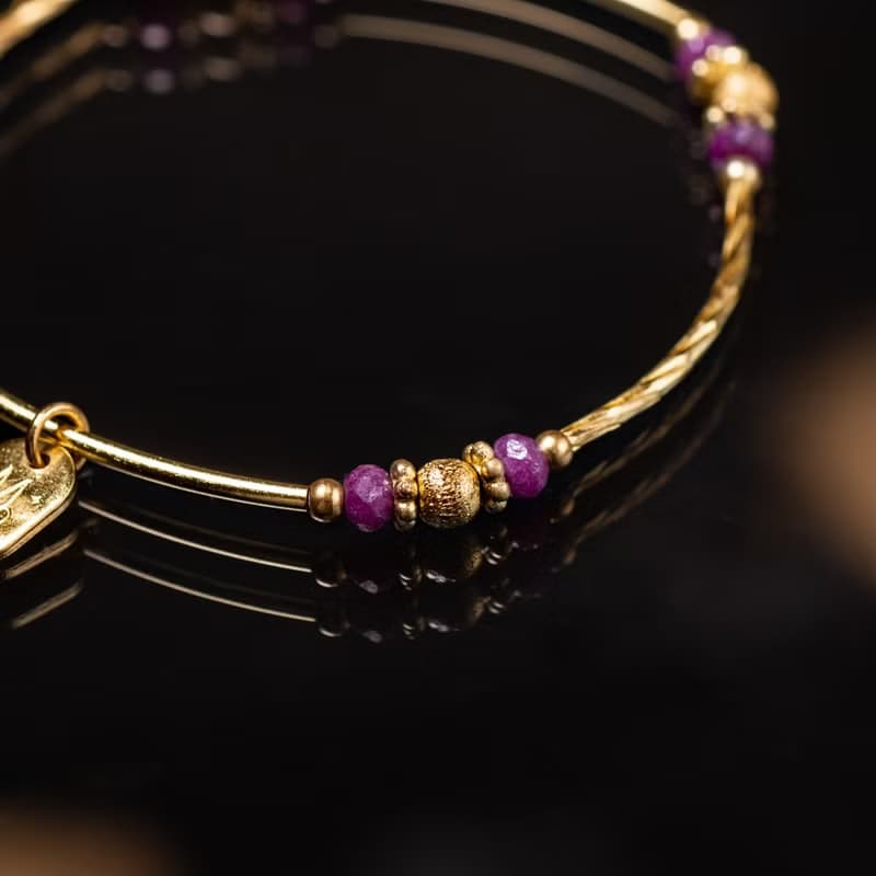 加州假期 // C1477紅寶石手鍊