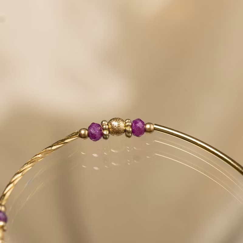 加州假期 // C1477紅寶石手鍊