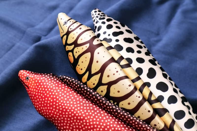 豆腐鯊點點 spot whale shark 海鰻收納包-黃色款 (餐具袋/筆袋)