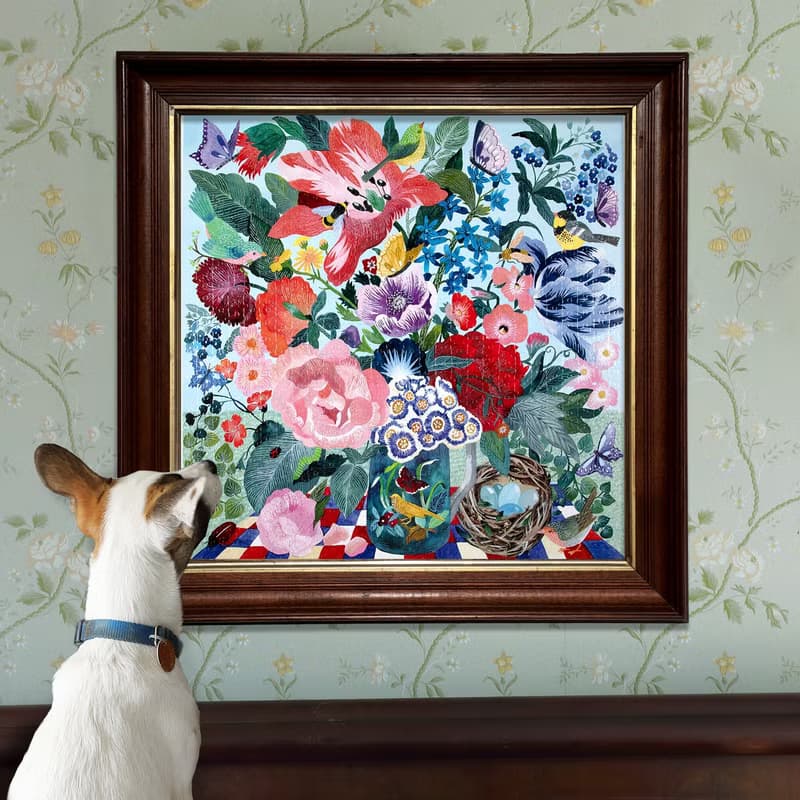 eeBoo 1000片拼圖 - Spring Bouquet 1000 Piece Puzzle 春天花束