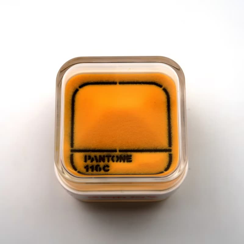 【聖誕節快速出貨】色票限定禮品PANTONE116黃色/雙面沙漏