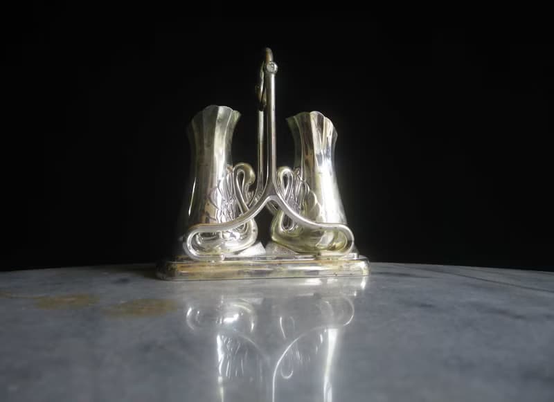 【老時光 OLD-TIME】早期台灣製合金鍍銀調料器