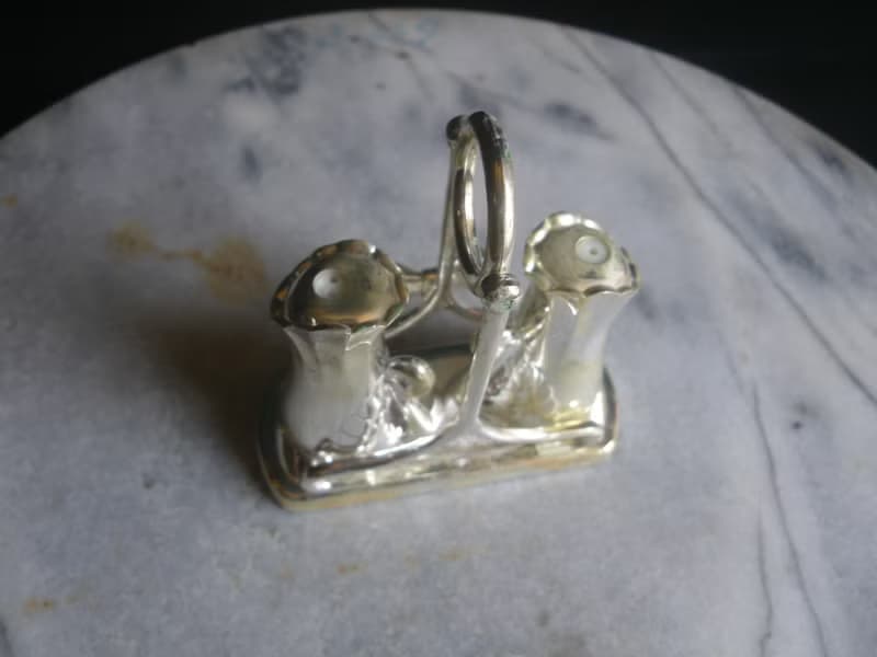 【老時光 OLD-TIME】早期台灣製合金鍍銀調料器