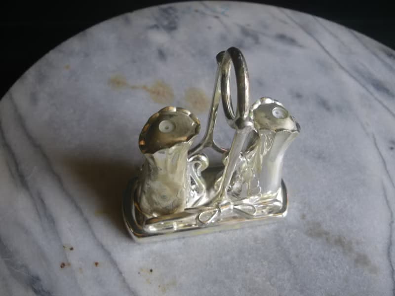 【老時光 OLD-TIME】早期台灣製合金鍍銀調料器