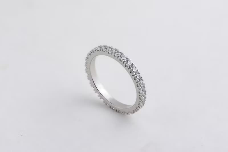 【日常婚戒】Your Wedding Band 鑽石線戒 • 純銀厚鍍18K金