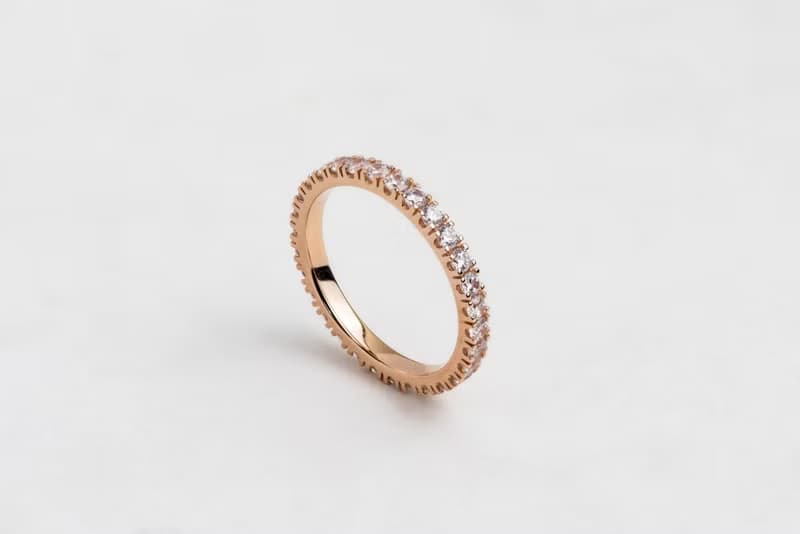【日常婚戒】Your Wedding Band 鑽石線戒 • 純銀厚鍍18K金