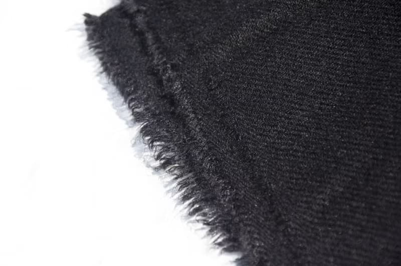 喀什米爾Cashmere/羊絨圍巾/純羊毛圍巾披巾/戒指絨披肩-時尚黑色