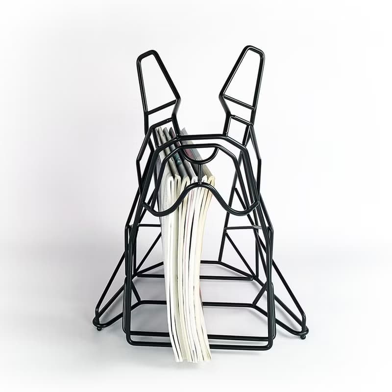 法國鬥牛犬雜誌架 French Bulldog magazine rack
