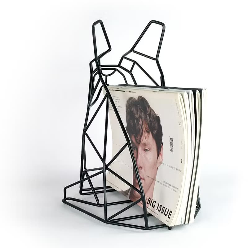 法國鬥牛犬雜誌架 French Bulldog magazine rack