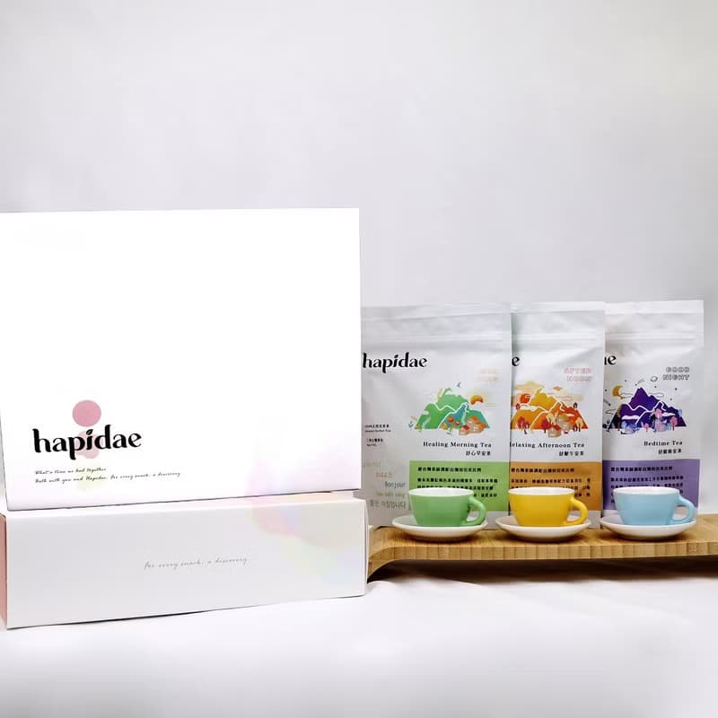 【中秋禮盒】hapidae 舒活複方無咖啡因花草茶 | 快速出貨