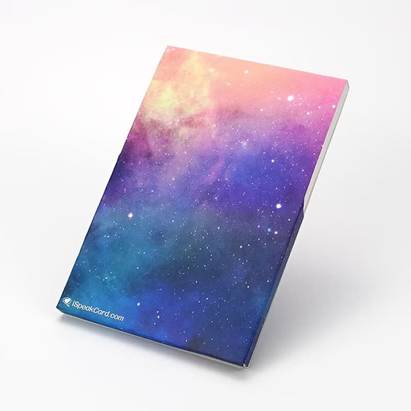 (熱賣款)會說話錄音卡片-驚喜禮物 生日 情人節等-繁星點點Galaxy