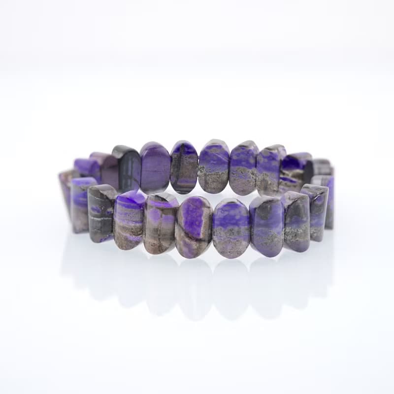 寶麗金珠寶-天然舒俱萊石手排