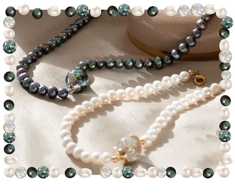 Glam Snowball Pearl Bracelet