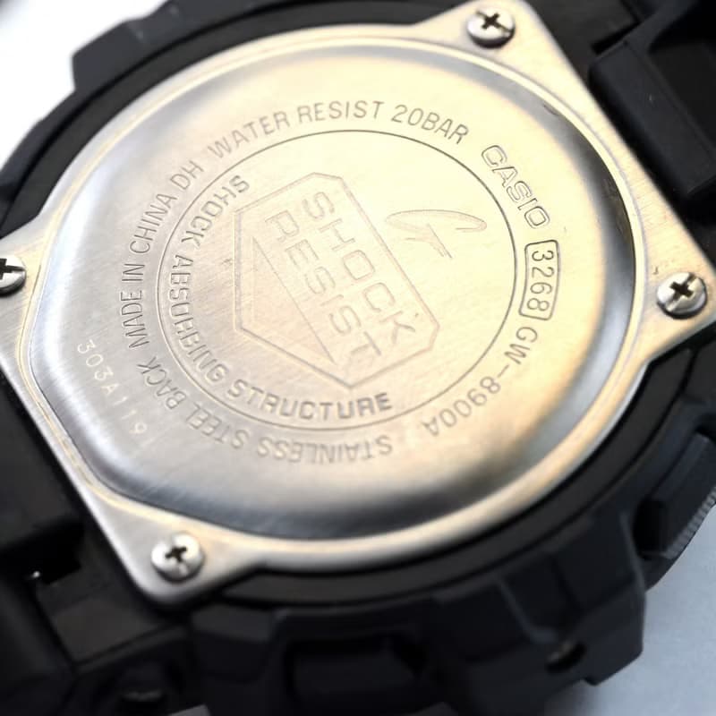 CASIO G-SHOCK GW-8900A-1JF 男性用腕時計 タフソーラー マルチバンド6 ブラック モジュール番号3268 ソーラー電波時計 手錶