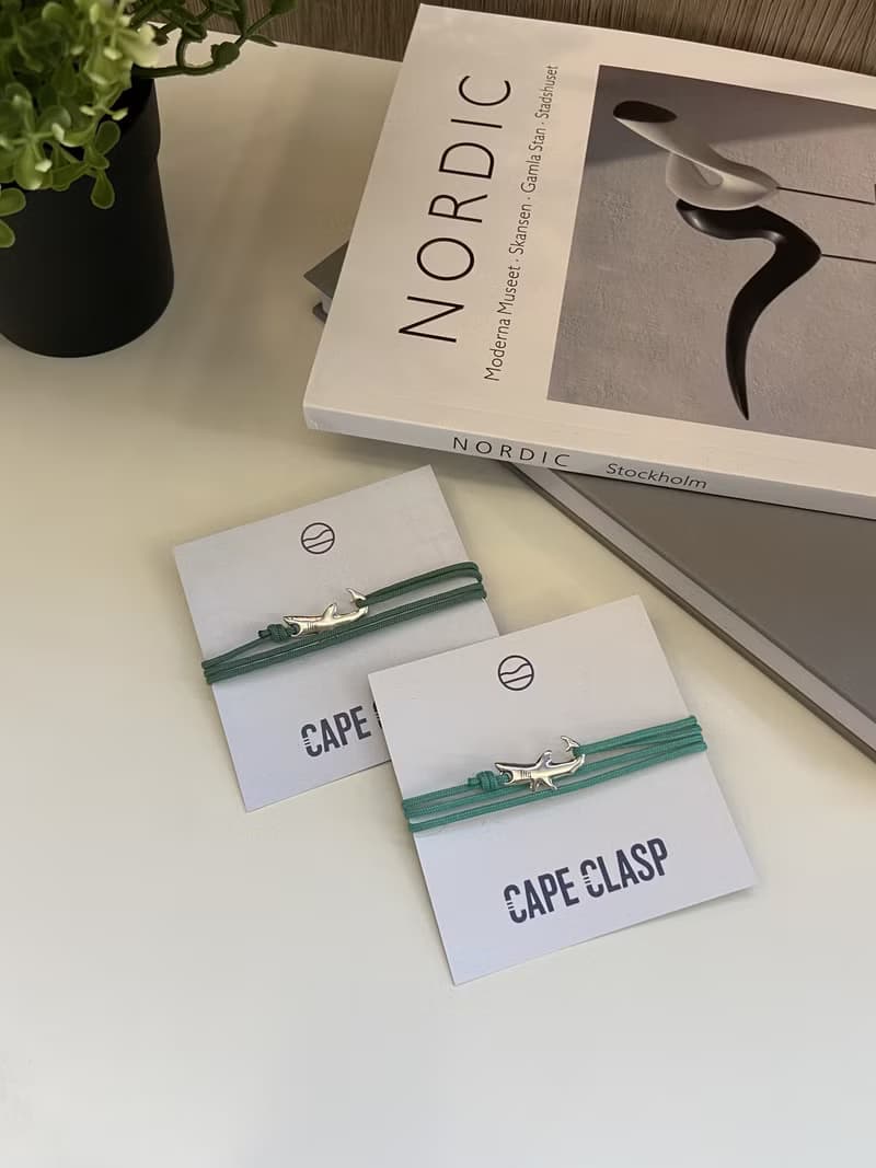 Cape Clasp美國純銀大白鯊手繩/鯊魚手繩