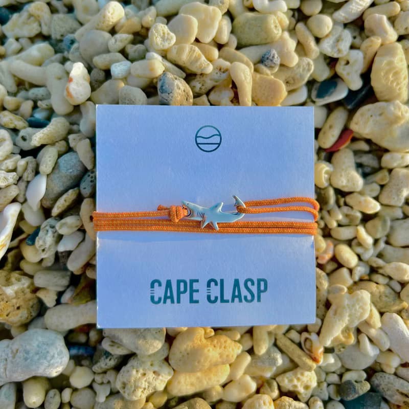 Cape Clasp美國純銀大白鯊手繩/鯊魚手繩