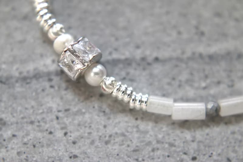 四月誕生石 手鍊 白水晶 鋯石 - 密技 -