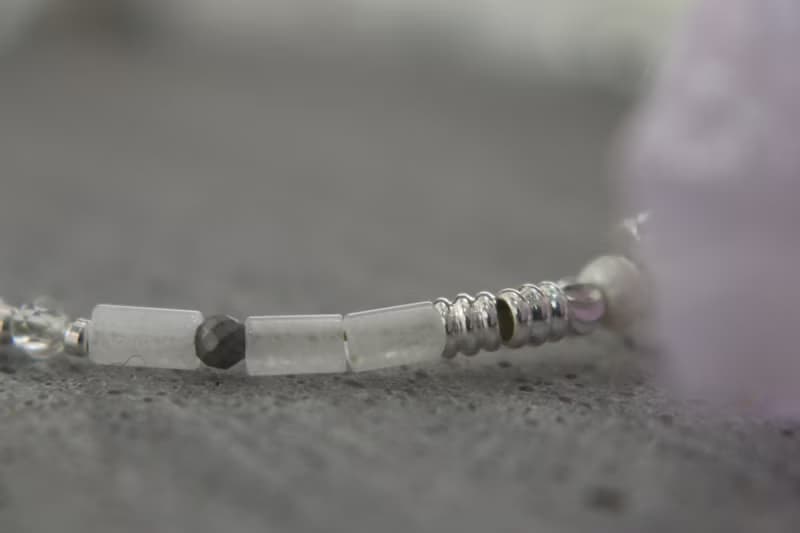 四月誕生石 手鍊 白水晶 鋯石 - 密技 -