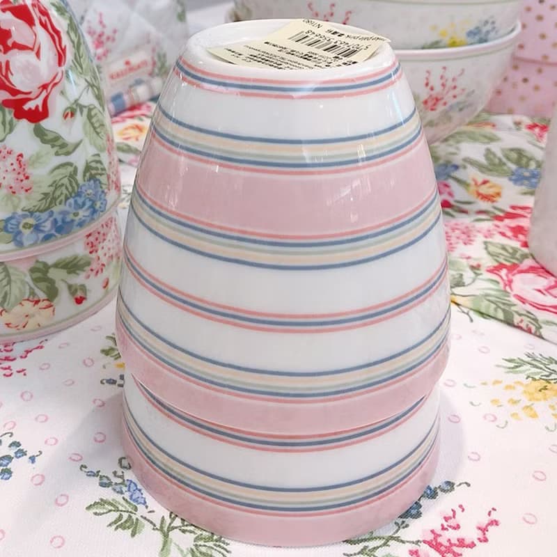 【2件7折】丹麥GreenGate Imke pale pink 拿鐵杯