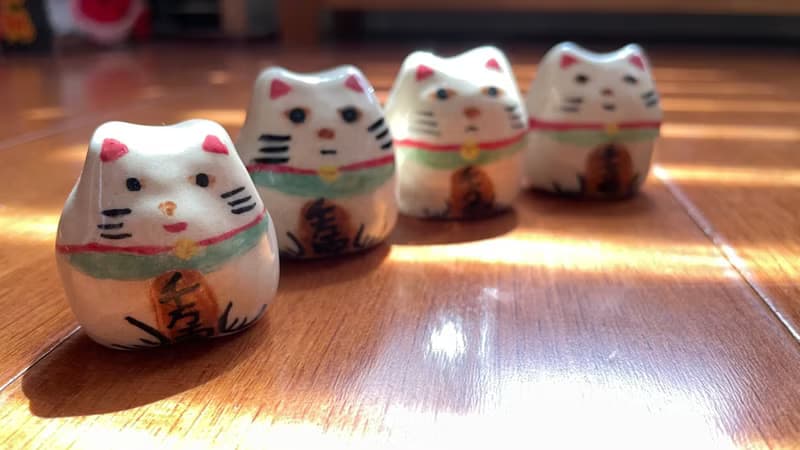 【物喜工作室】手作招財貓小公仔