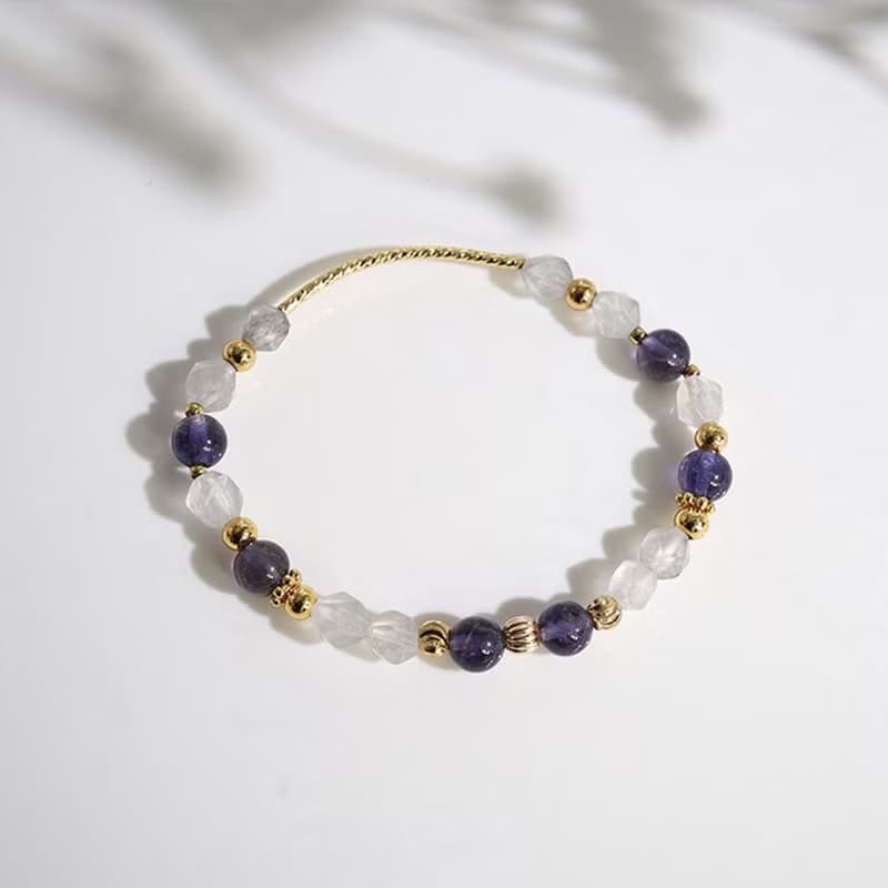 航海家的浪漫情懷 | A34堇青石雲水晶手鍊